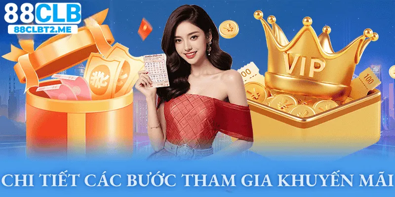 Chi tiết các bước tham gia khuyến mãi